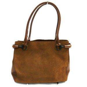 Auth Gucci Horsebit Tote Bag Suede #N6485C66